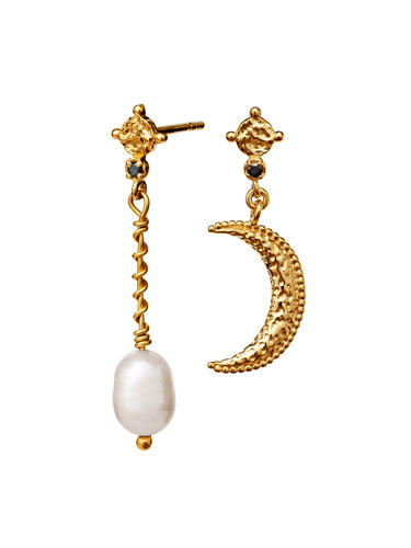 Maanesten Nyla øreringe - Guld - Bahne